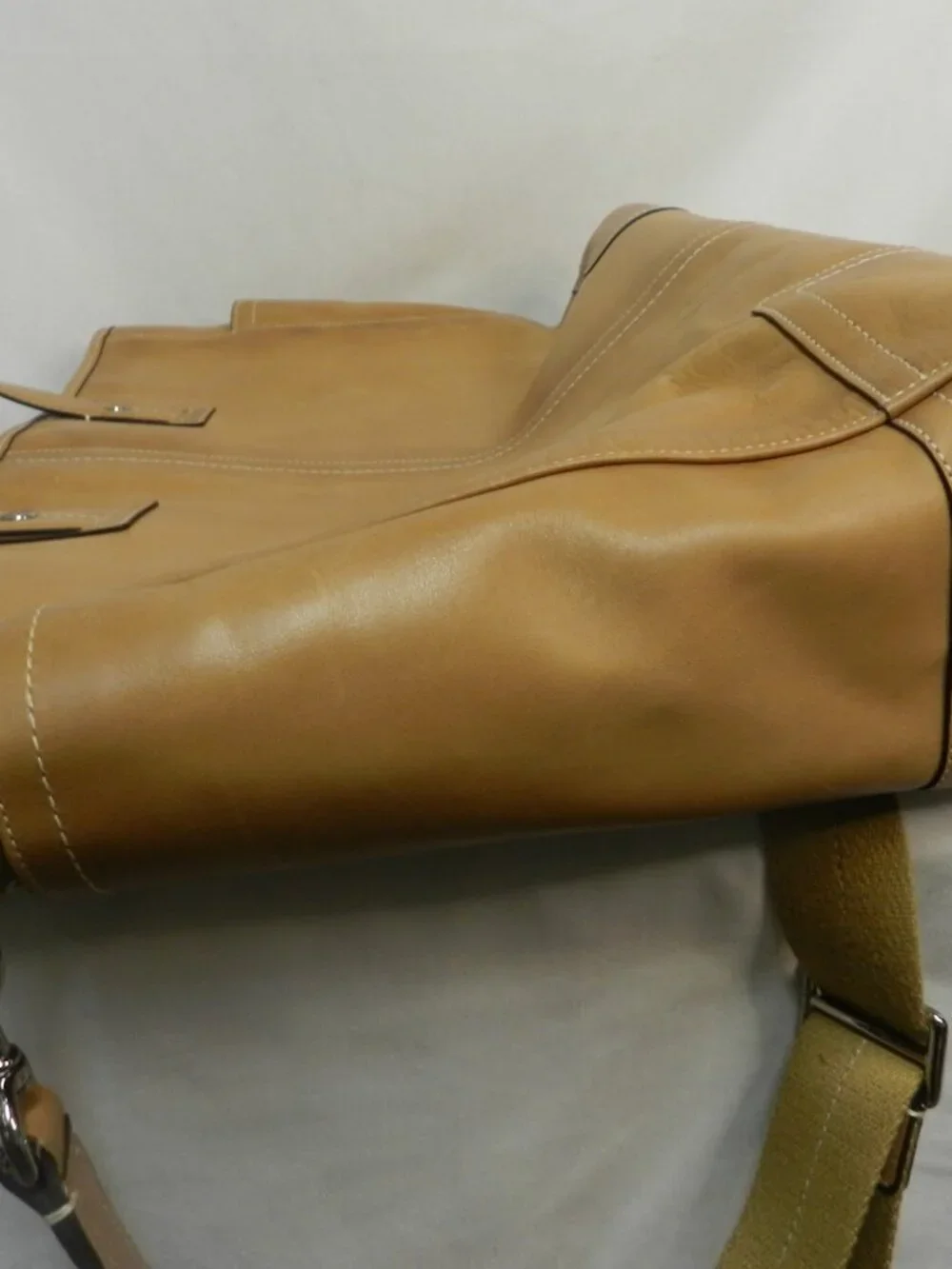 Coach Y2K Legacy Transatlantic Business Leather Tote Briefcase Bag large F70103